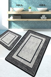 Mijölnir Patra Juego de alfombras de baño Multicolor